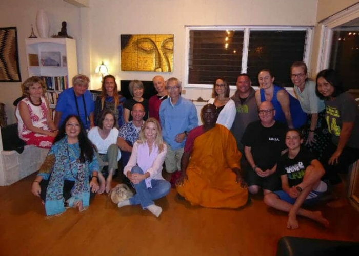 Bhanta Buddharakkhita Visits Aloha Sangha 2017
